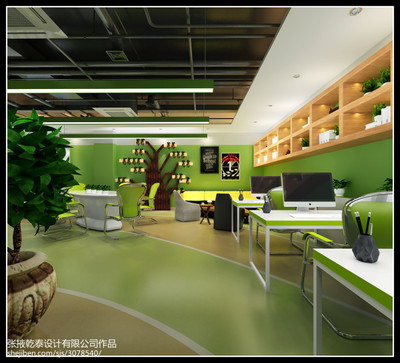 創客空間-裝修設計效果圖-張掖乾泰設計.設計師作品-設計本