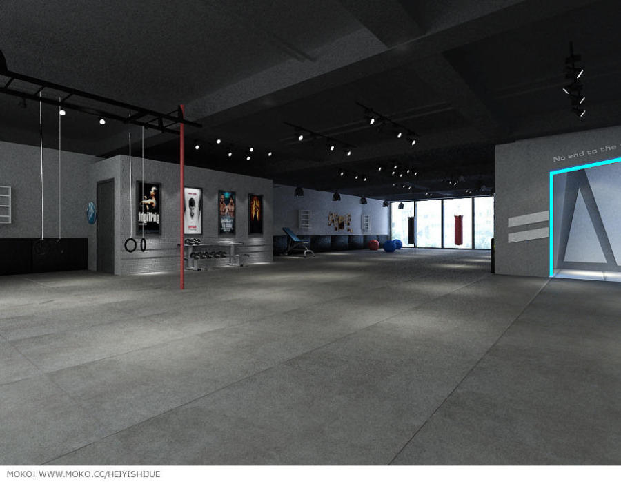 成都跆拳道館裝修設計《少林精武跆拳道》|室內設計|空間/建筑|成都裝飾設計公司 - 原創設計作品 