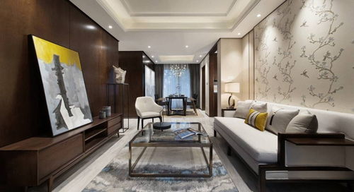 200平米中式四居室裝修設計效果圖